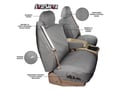 Picture of SeatSaver HP Custom Muscle Car Seat Cover - Polycotton - Charcoal - w/Bucket Seats - w/Adj. Headrests - w/Seat Airbags - Coupe