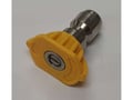 Picture of Aaladin Spray Tip - Yellow; 15 Degree Quick Coupled Tip - 1/4