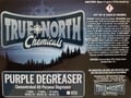 Picture of Secondary Safety Label - Purple Degreaser