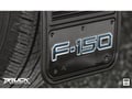 Picture of Truck Hardware Gatorback Replacement Plate - FORD F150 with Blue outline - Black Wrap Plate with Screws - For 12