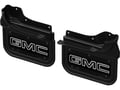 Picture of Truck Hardware Gatorback Black Wrap GMC Mud Flaps & Caps - Front