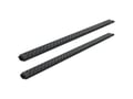 Picture of Raptor Series 6.5 in Sawtooth Slide Track Running Boards - Black Textured Aluminum