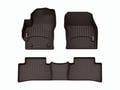 Picture of Weathertech Floor Liners - 1st & 2nd Row - Cocoa