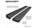 Picture of Westin Grate Steps Running Board - Textured Black - Single 54