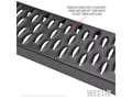 Picture of Westin Grate Steps Running Board - Textured Black - 46