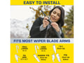 Picture of Rain-X Latitude Water Repellent Wiper Blade - 19 Inch (D)